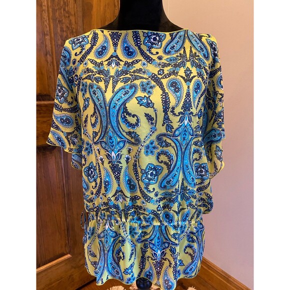 Apt 9  2 Piece Blouse & Cami Plus Size XL  16 - 18 Flowy and cool for hot months - Picture 4 of 10